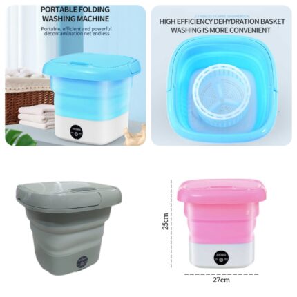 Folding mini washing machine