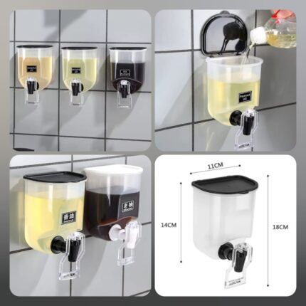wall mounted oil dispenser